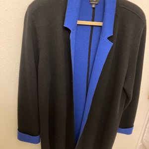 Talbots Merino Wool Sweater Jacket 2X